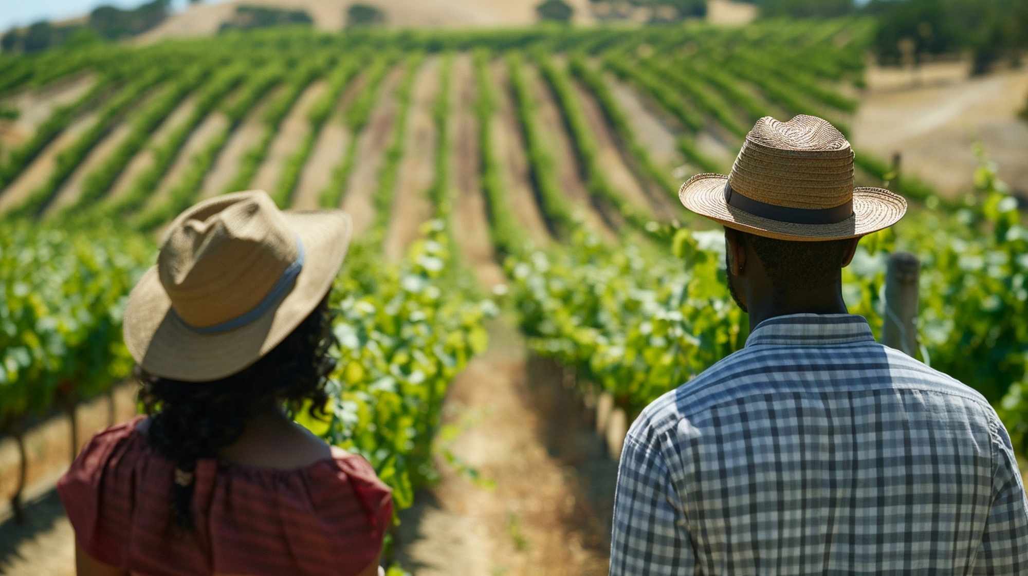 Produtor rural no campo